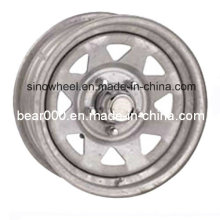 Galvanized Boat Trailer Steel Wheel Rim